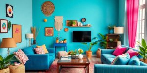 Amenajare interioară creativă și practică a casei.