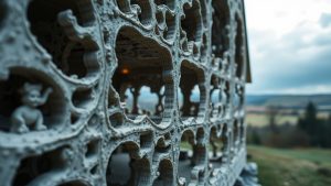 Casă printată 3D în România, arhitectură modernă.