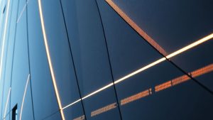 Materiale inteligente în construcții, fațadă modernă